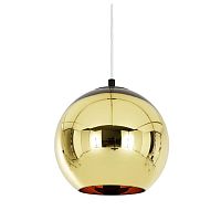 Светильник подвесной LOFT2024-B LOFT IT золотой 1 лампа, основание золотое в стиле современный шар